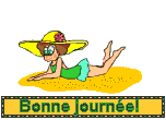 Gif animé bonne journée